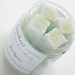 Sugar Scrub Cubes French Country Sunrise Handmade Handmade One-4 Ounce Jar