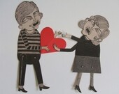 Burnaby and Alicia Paper Dolls