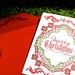 Dutch Merry Christmas Letterpress Greeting Card