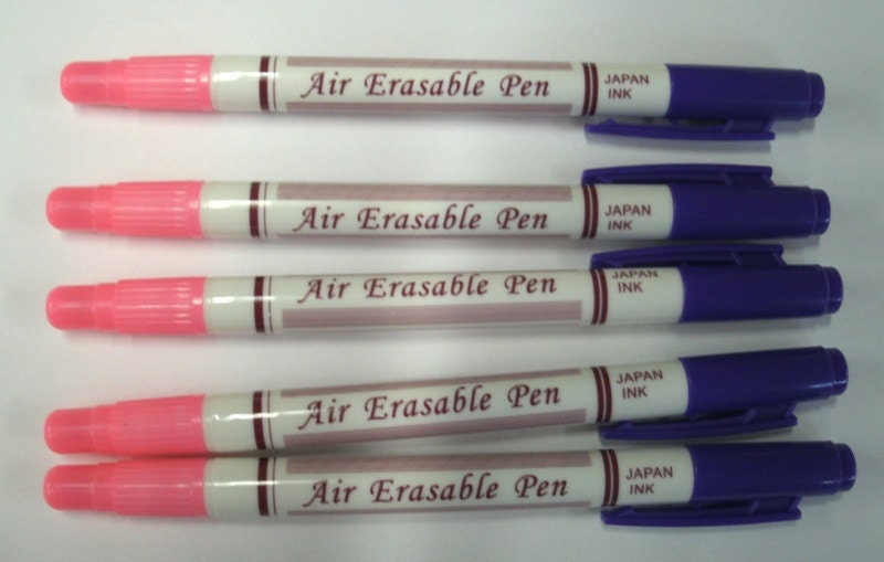 5 disappearing ink pens Wholesale quilting sewing supplies marker pen made in China