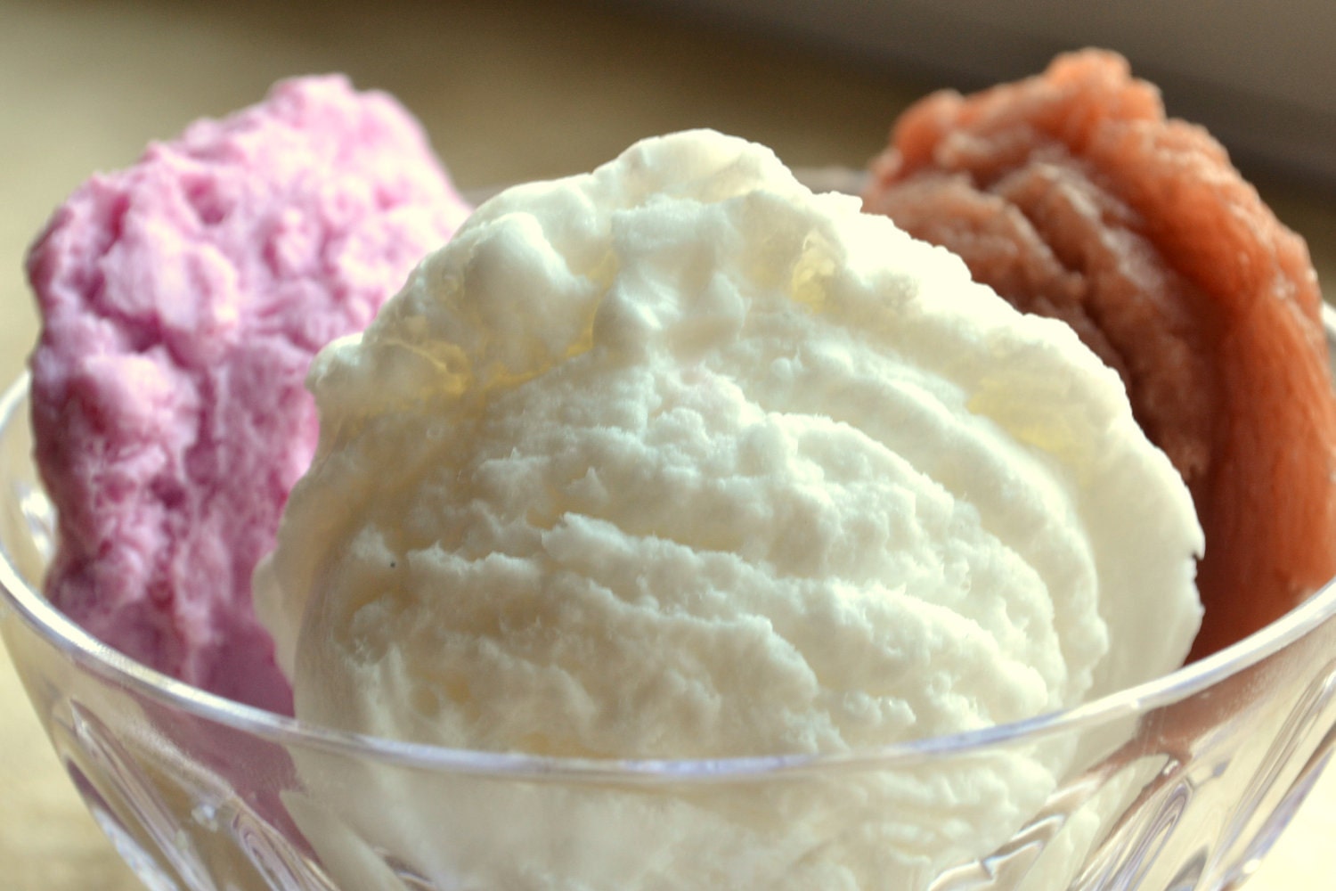 Summer Fun - Vegan Novelty Ice Cream Soap Scoops