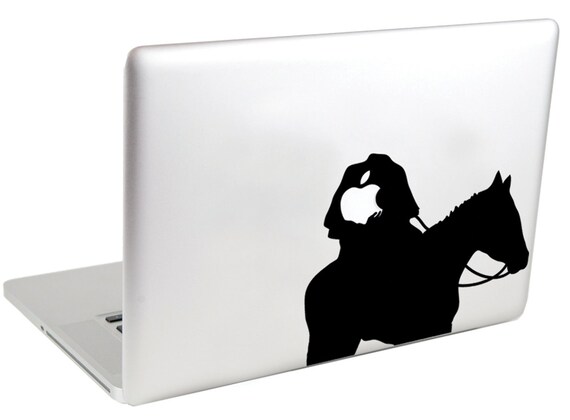 Laptop Decal (( Headless Horseman )) by Suzie Automatic