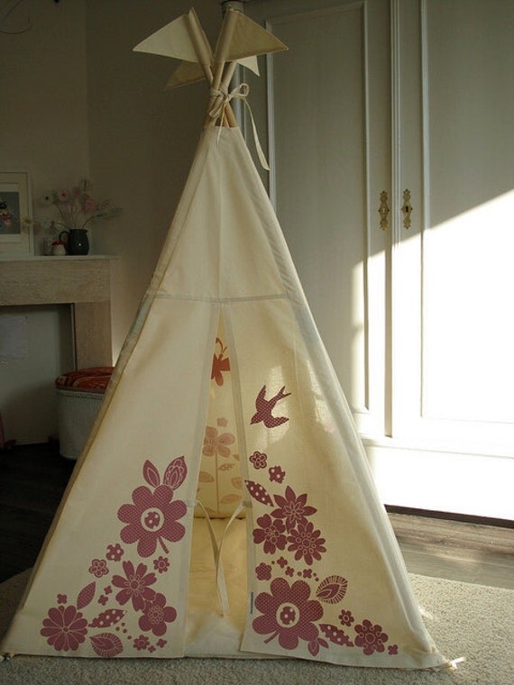 pink teepee