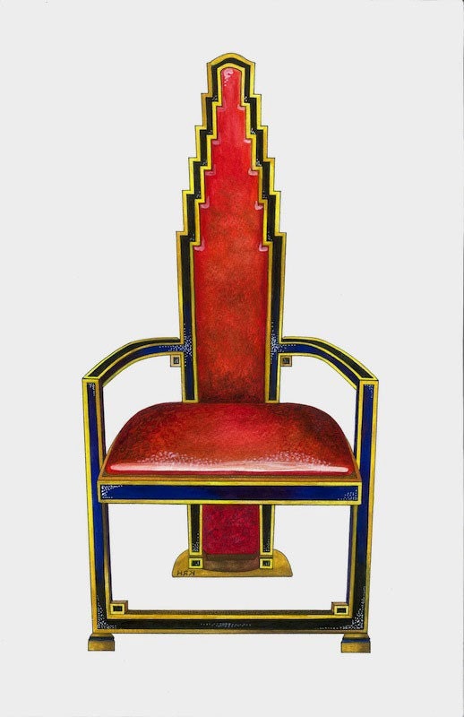 1927 Art Deco Chair