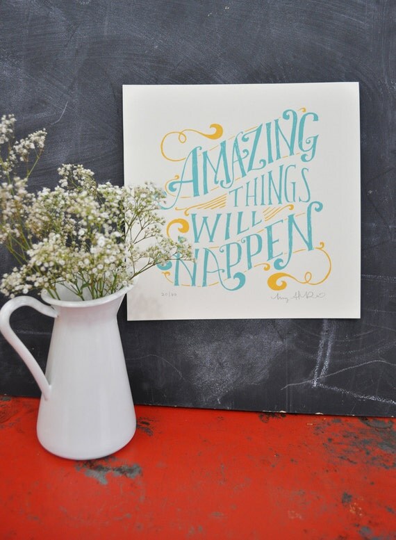 Amazing Things Will Happen