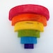 Wooden Rainbow Stacker