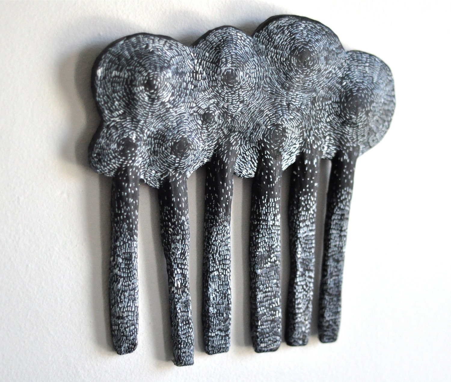 thunderstorm - original paper sculpture