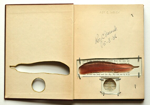 vagabond songs - book sculpture
