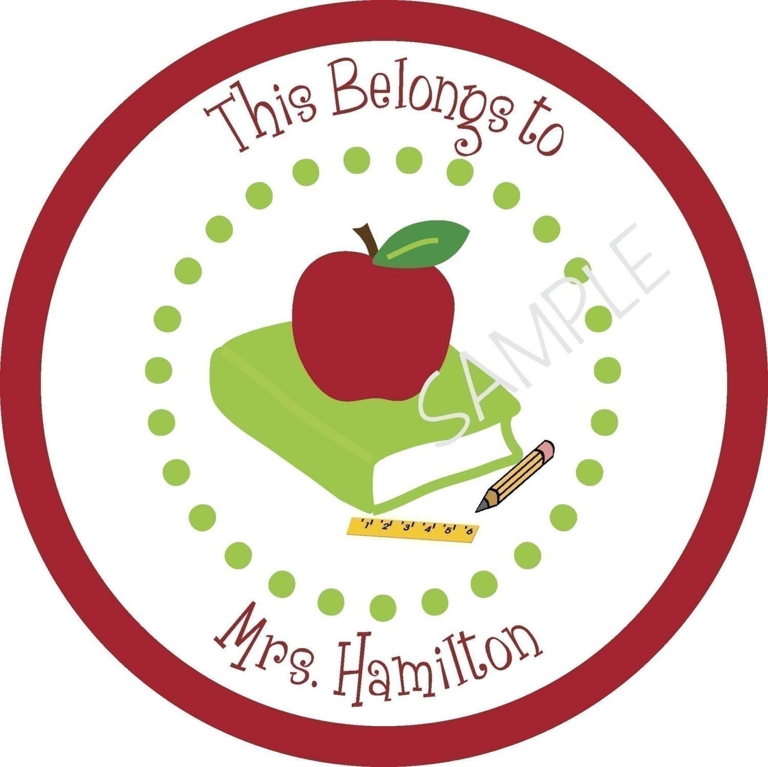 Teacher Gift Sticker Il_570xn