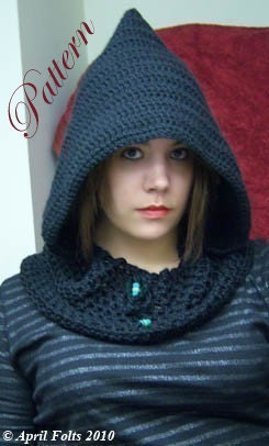 Dark Wizard Hood """P A T T E R N"""