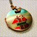 A Sailor's Delight Locket - Vintage