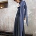 Womens  top/shirt-3 ways wrap top/shirt/cardigan denim blue- SNUGGLE UP TOP-Maternity top- midi/ long sleeves made to order-womens cardigan-