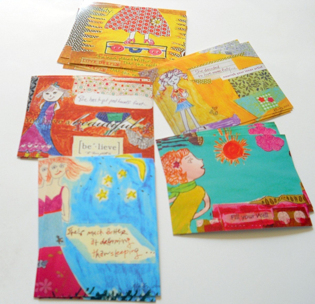 Postcards Set of 10 She is Inspiring