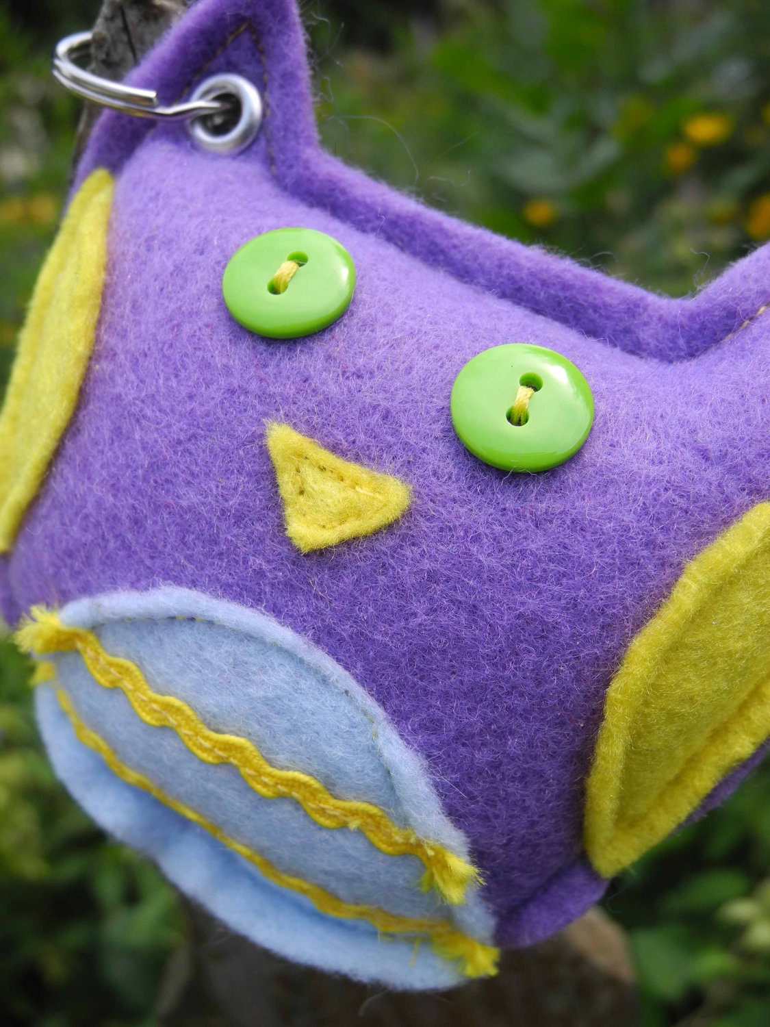 Pixie, the Owl Keychain