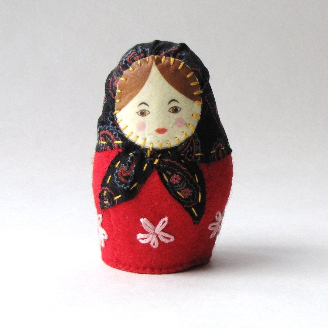 The Sweet Babushka baby's rattle PDF Pattern and Instructions