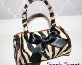 50% Off HOLIDAY SALE - Ready to Ship - Adorable Animal Print Toddler Purse - My 1st Purse - Diva