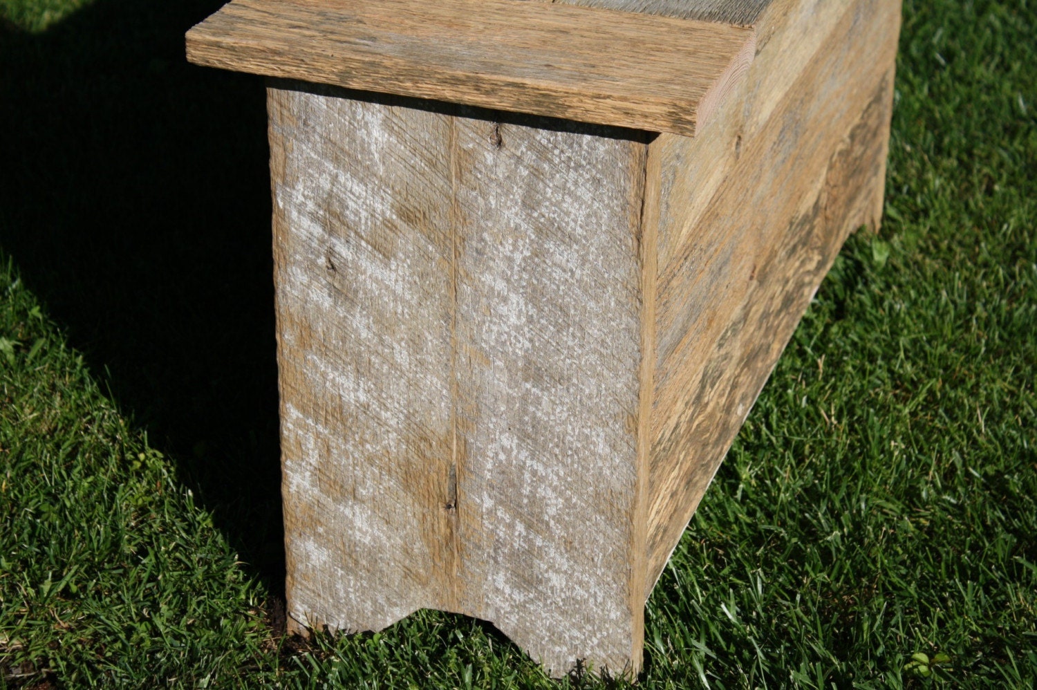 Rustic Barn Wood Storage Chest, Table or Bench