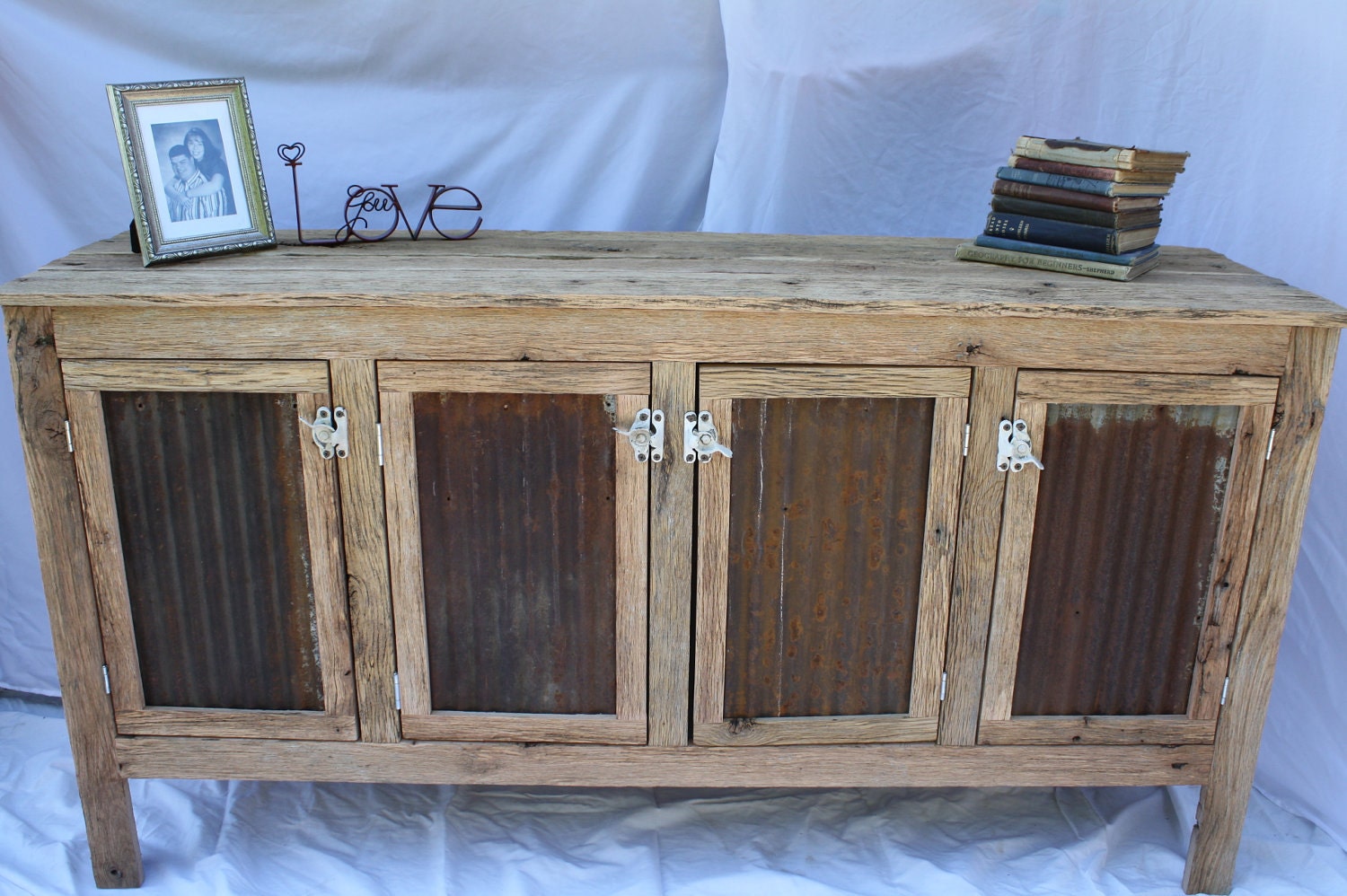 YOUR Custom Rustic Barn Wood Credenza, Sideboard Dresser, Cabinet