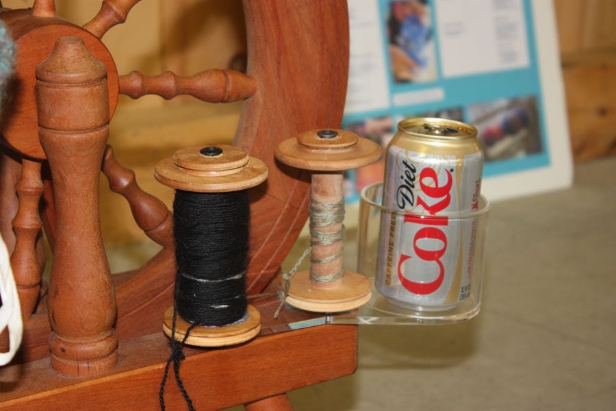 Ashford Traveller Spinning Wheel Cup Holder