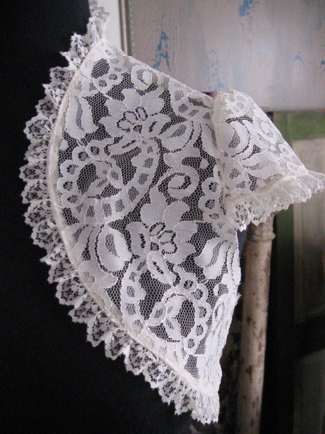 MEGAN - Ivory Lace Wedding Bolero