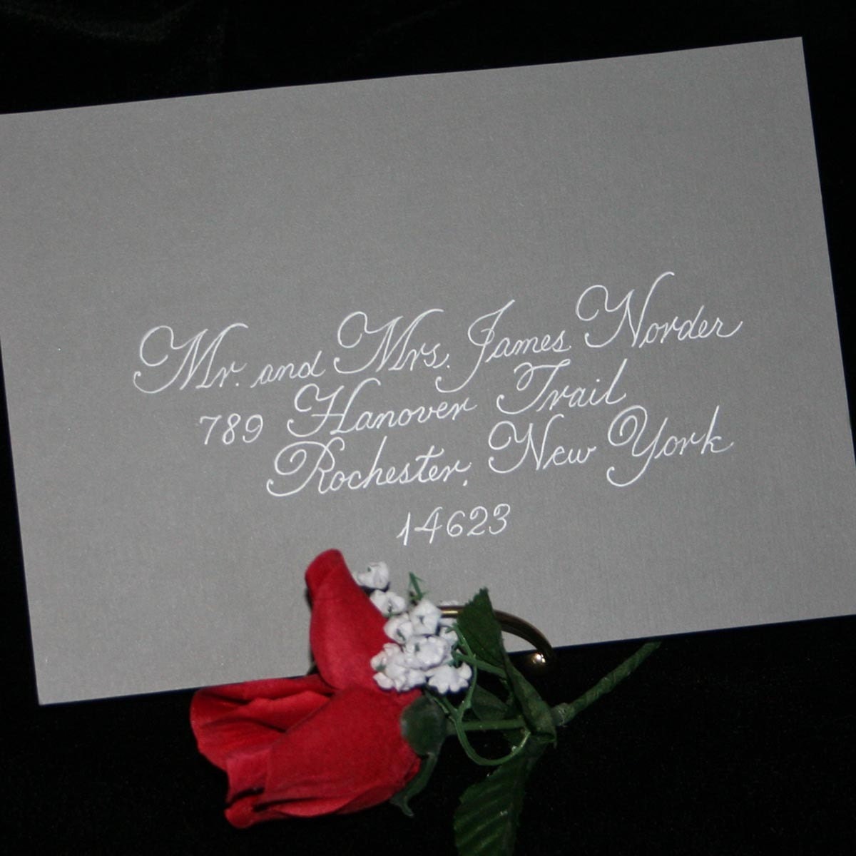 Calligraphy Envelope Addressing, DISCOUNT CALLIGRAPHY SPECIAL, Edwardian Script