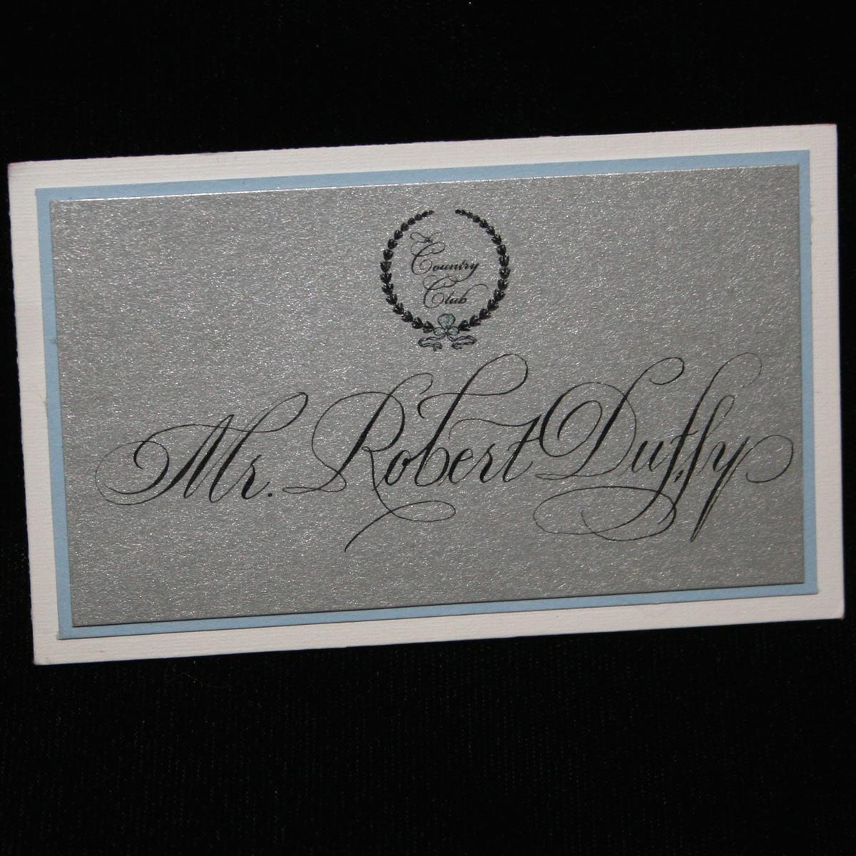 Calligraphy for Place Cards, Escort Cards, Calligraphy by Hand, Script Style