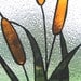 Cattails - Stained Glass Panel