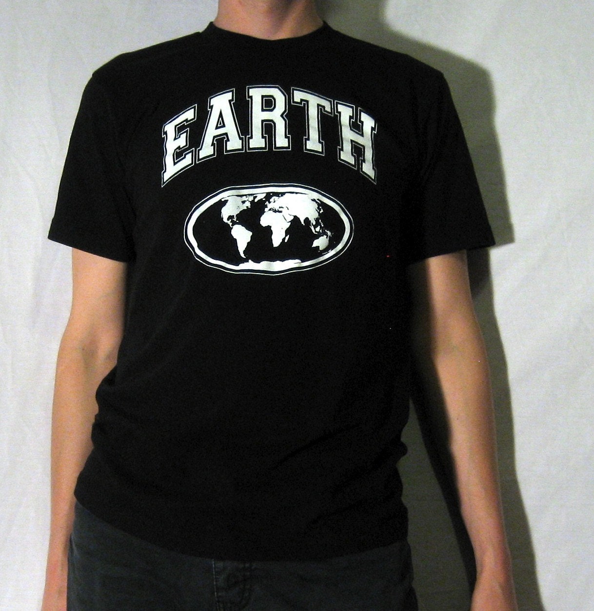 Tshirt - EARTH - American Apparel 'Standard American' Fine Jersey Short Sleeve T-shirt