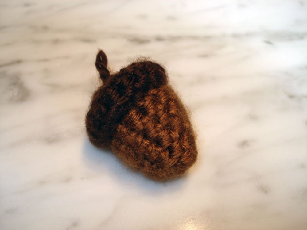 Acorn Crochet Pattern