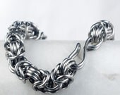 Byzantine - Chainmaille Bracelet - Thick