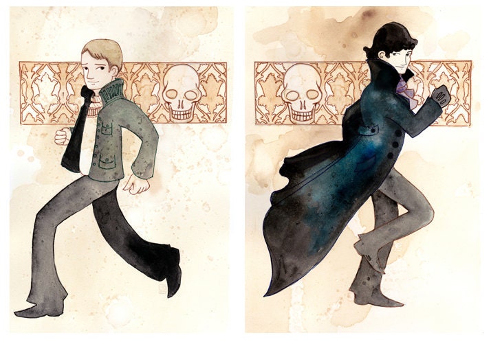 Running with the devil - 5x7 print set