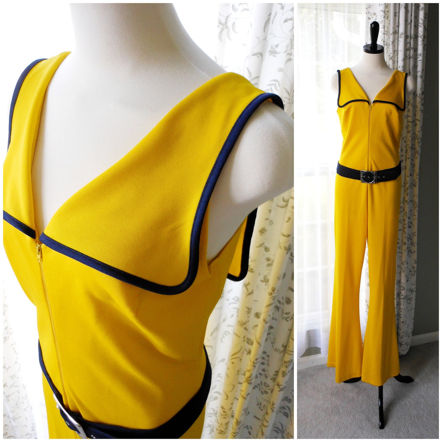 yellow jumpsuit
