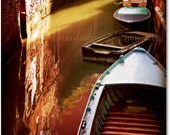 Legata Nel Canale - 8x10 Fine art Photo Print - Venice, Italy