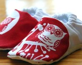 Little Owl Reversible Baby Shoes