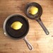 60s Cold Handle Cowboy Skillet. Vintage Hammered Cast Iron Pan