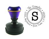 Self inking custom Personalized Return address rubber stamp R92
