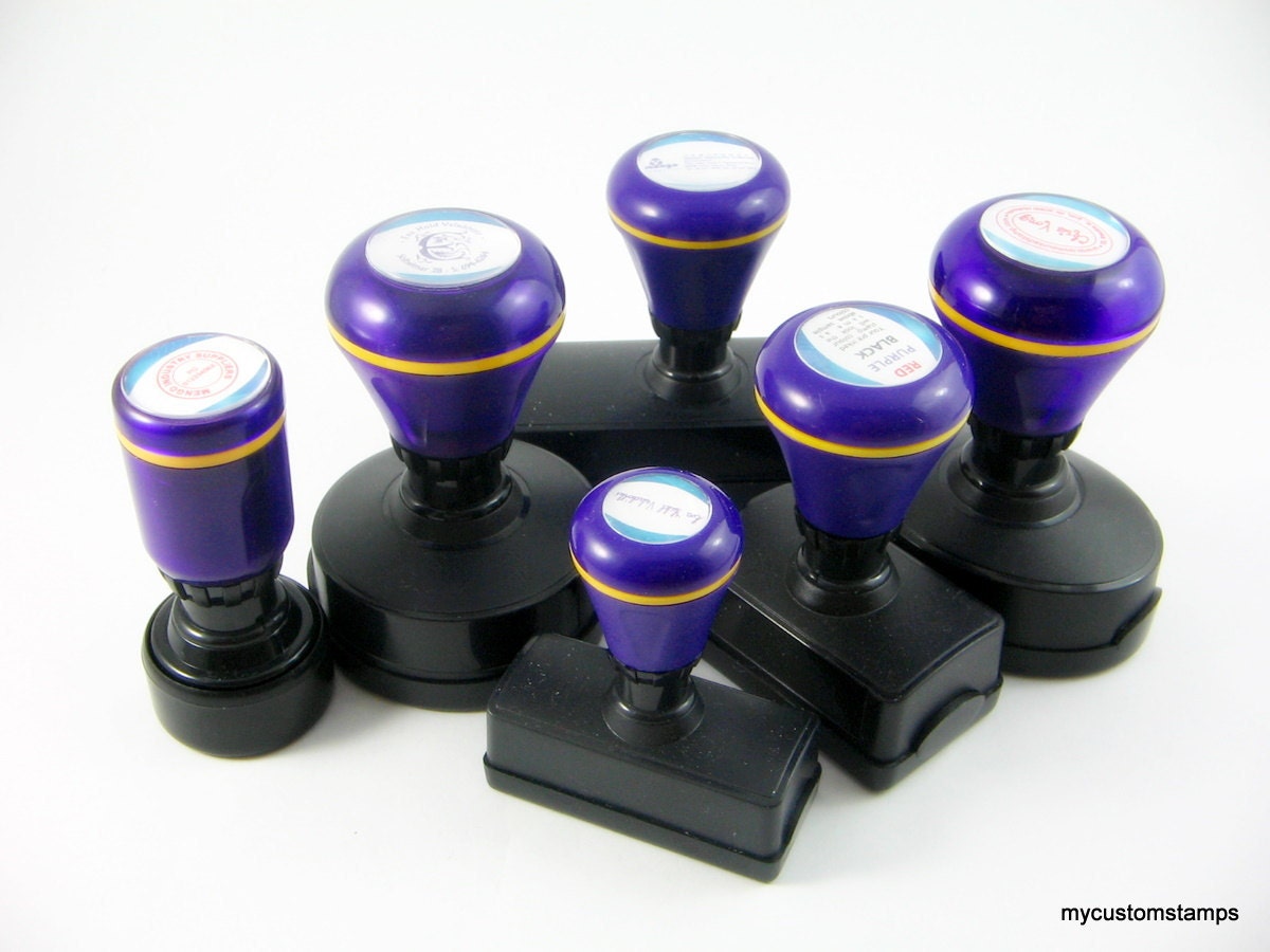 Self inking custom Personalized Return address rubber stamp R80