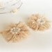 Tulle Flower Hair Slides