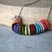 Crochet Friendship Necklaces on Silver Chain. Two Necklaces. Chose Your Colors.