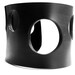 Bubbles Black Acrylic Cuff