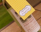 NEW DIY Custom Wine tags for any occasion and in any color in Kendall Design