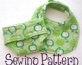 Doll diaper (two sizes) and Bib pattern - PDF file - Buy both and SAVE