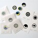 Set of 4 Embroidered Badges