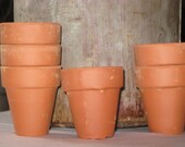 Mini Terracotta Pots-2 inch-50 pots