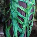 Felt Rainforest Leaf Woodnymph Fairy Belt Skirt OOAK