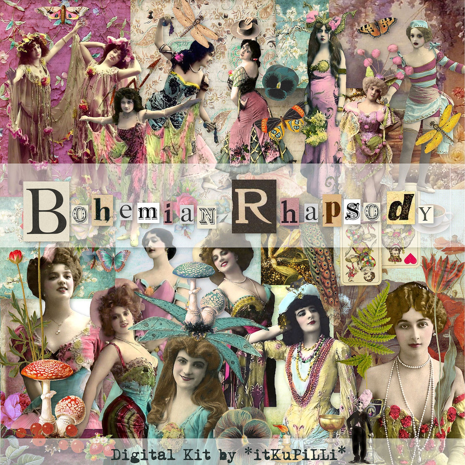 Bohemian Collage