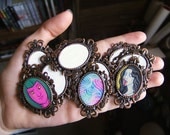 CUSTOM NECKLACE 50x35 mm Hand Painted Necklace