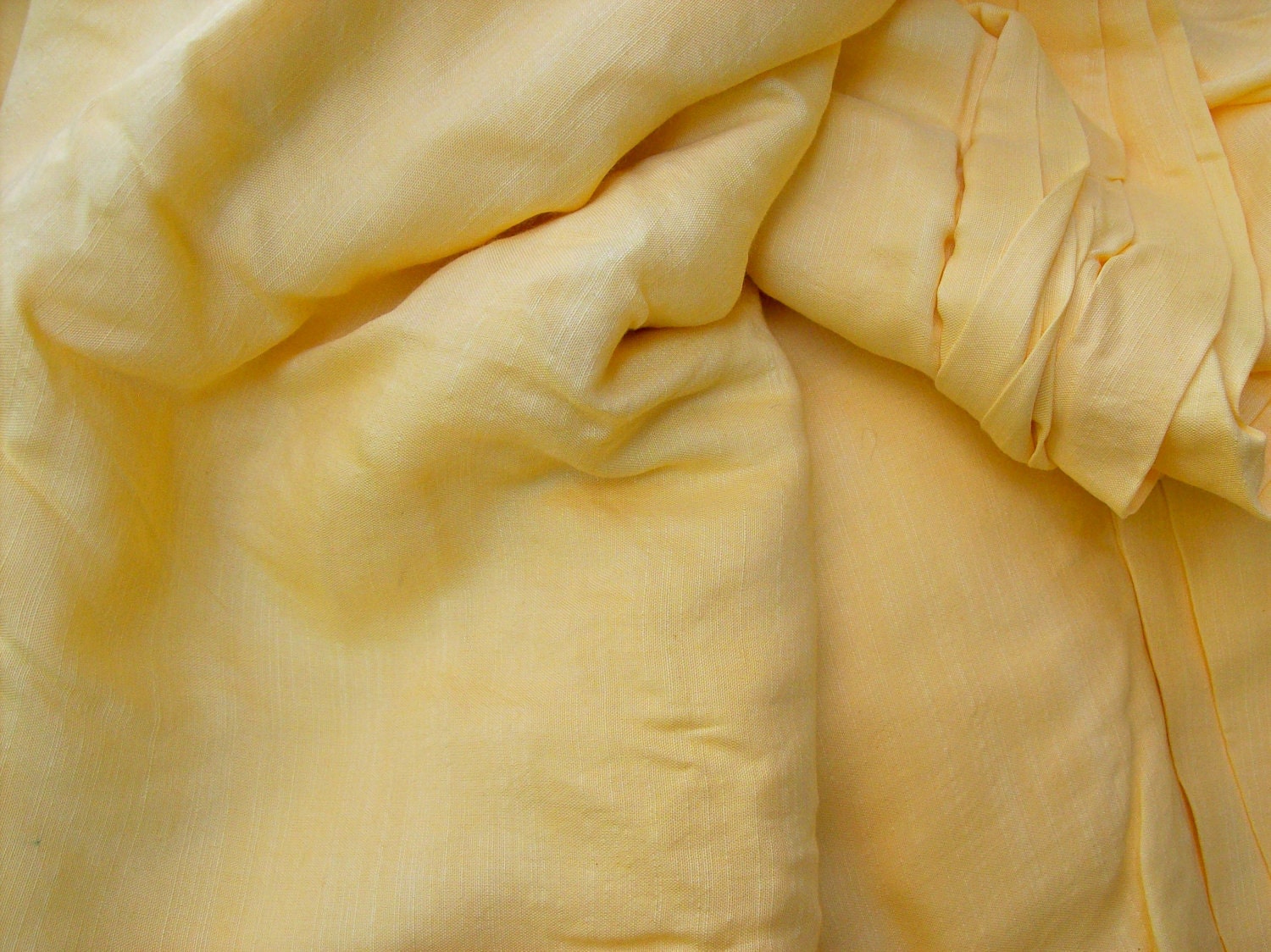 Tencel modal blend Fabric Butterscotch yellow color ON SALE