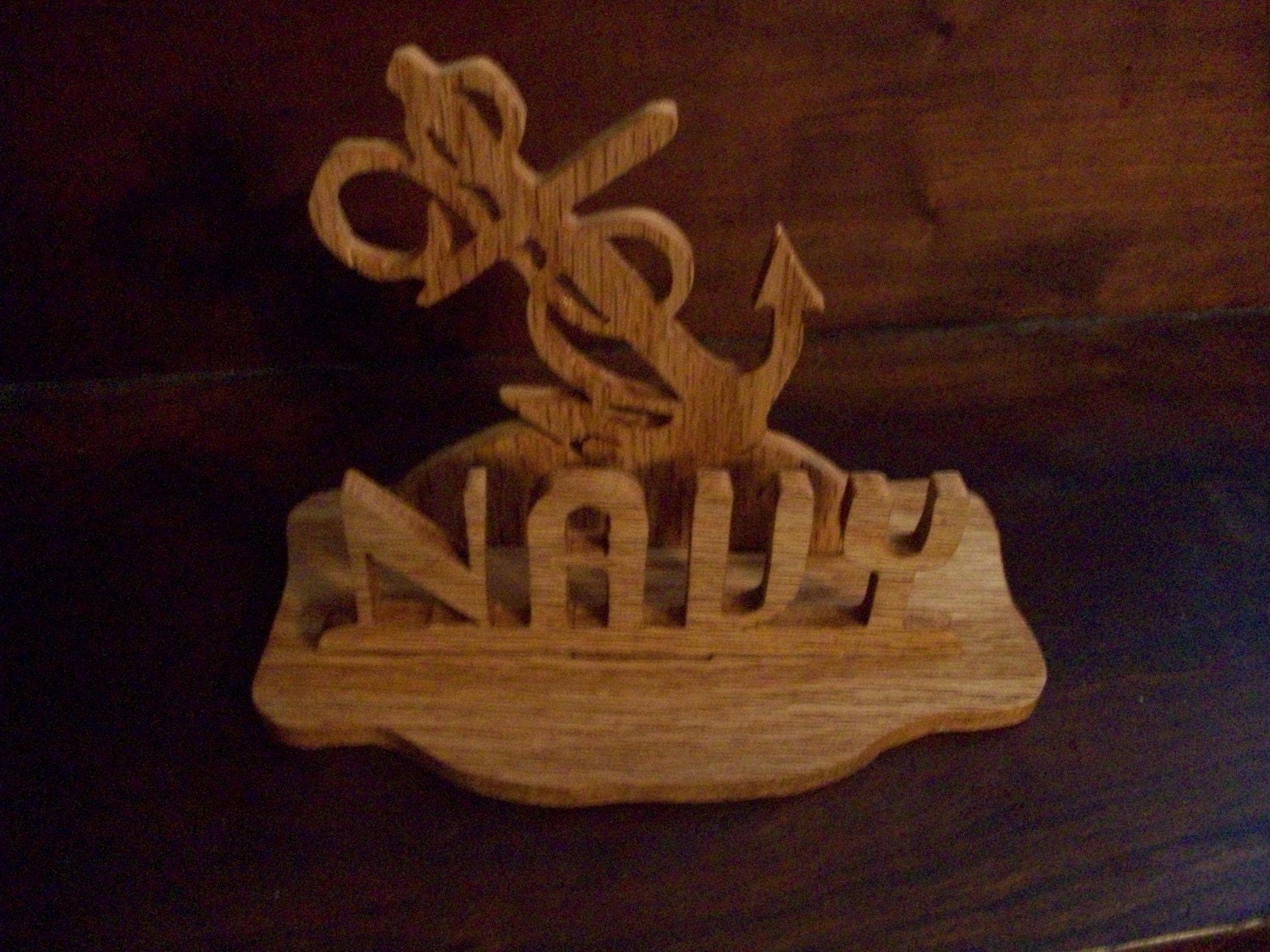 Wooden Navy display