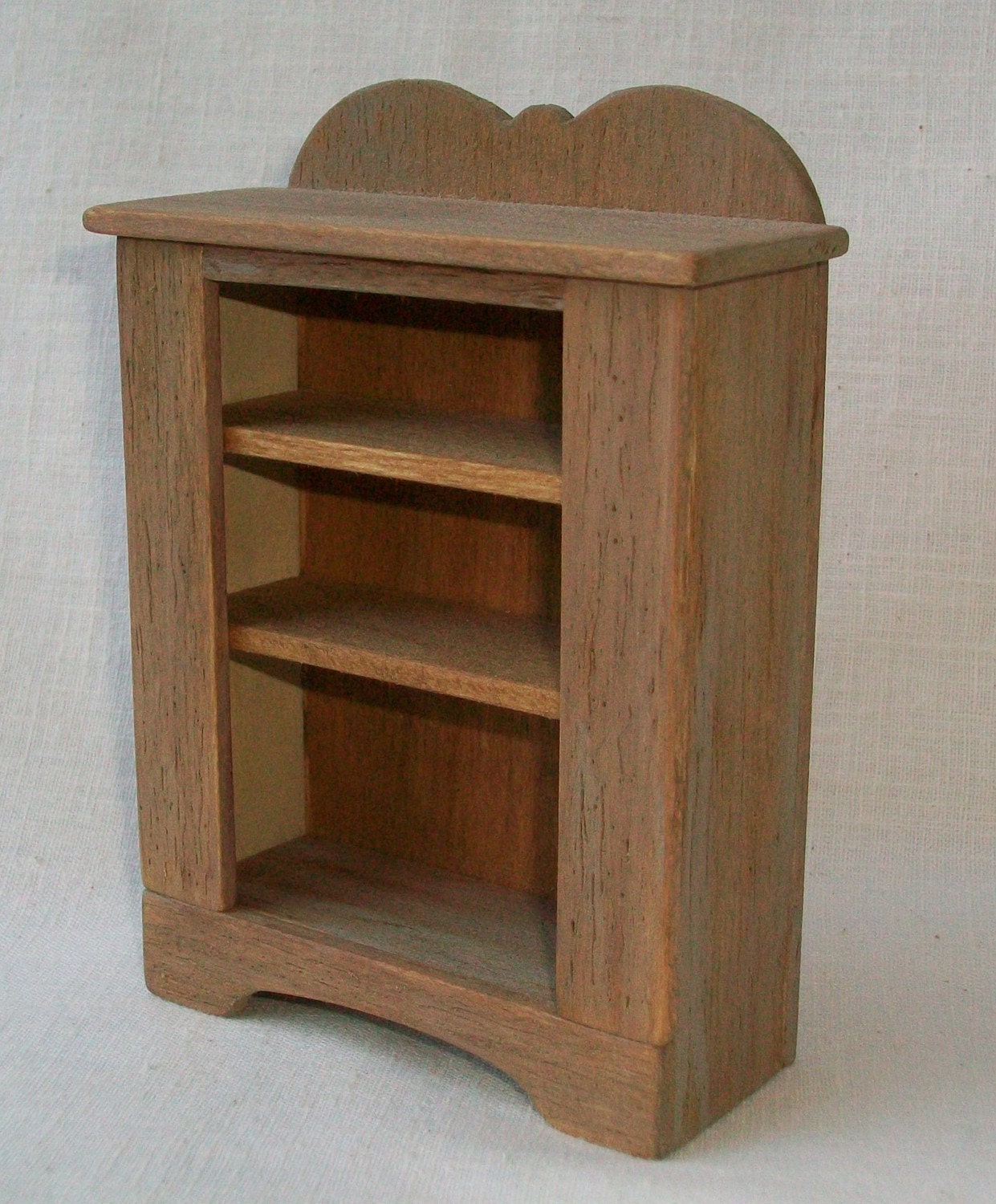 Miniature Book Shelf (1 inch dollhouse scale)